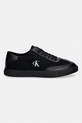 Calvin Klein LOW PRO CUPS WT CANV MG sneakersy damskie HW0HW03145 czarny SS26