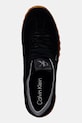 Calvin Klein LOW PROFILE RUN MG SUE DB LACES sneakersy damskie czarny HW0HW03150