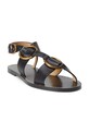 Polo Ralph Lauren sandały skórzane Plo Rng Sandal 818923266002.001 czarny SS26