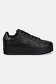 Шкіряні кросівки Tommy Jeans TJW FLATFORM ESS MU EN0EN02918 чорний SS26
