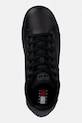 Шкіряні кросівки Tommy Jeans TJW FLATFORM ESS MU чорний EN0EN02918
