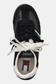 Δερμάτινα αθλητικά παπούτσια Tommy Hilfiger TJW LOW PROFILE RUNNER LTHR MIX μαύρο EN0EN03001
