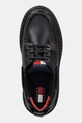 Tommy Hilfiger półbuty skórzane ARCHIVE 01 BOAT SHOE LEATHER czarny EN0EN03003