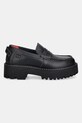 Tommy Hilfiger mokasyny skórzane ARCHIVE 01 LOAFER LEATHER EN0EN03005 czarny SS26