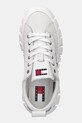 Tommy Jeans sneakersy skórzane TJW VULC FLATFORM LEATHER biały EN0EN03008