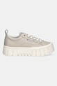 Tommy Jeans sneakersy skórzane TJW VULC FLATFORM LEATHER EN0EN03008 beżowy SS26