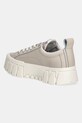 Obuwie Tommy Jeans sneakersy skórzane TJW VULC FLATFORM LEATHER EN0EN03008 beżowy