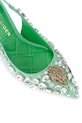 Obuwie Kurt Geiger London szpilki Belgravia C High Sling 5385873609 zielony