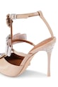 Kurt Geiger London stilettos de piele Bow Point Gladiator Court bej 5382324309