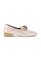 Kurt Geiger London mokasyny Chelsea Fold Back Loafer imitacja skóry licowej srebrny 5388924069