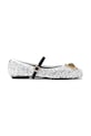 Kurt Geiger London baleriny Pimlico Ballerina srebrny 5392013069