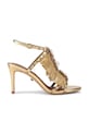 Kurt Geiger London sandały skórzane Jewel Fringe Sandal syntetyczny złoty 5387261189