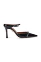 Kurt Geiger London klapki skórzane Strass Point Mule mules czarny 5394000309