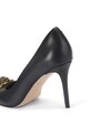 Kurt Geiger London szpilki skórzane Chelsea Round Toe Court 5386100109 czarny