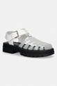 Tommy Jeans σανδάλια με ανοιχτό τακούνι Γυναικεία TJW JELLY FISHERMAN SANDAL λευκό EN0EN02949