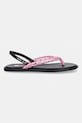 Tommy Jeans sandály dámské TJW CASUAL ROPE SANDAL EN0EN02951 růžová SS26
