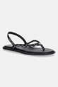 Tommy Jeans sandali ženski TJW CASUAL ROPE SANDAL črna EN0EN02951