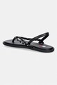 Obutev Tommy Jeans sandali ženski TJW CASUAL ROPE SANDAL EN0EN02951 črna