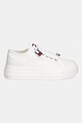 Tommy Jeans TJW FLATFORM SNEAKER CHARMS tenisówki damskie EN0EN02959 biały SS26
