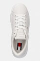 Tommy Jeans TJW SCRIPT CUPSOLE sneakersy damskie skórzane biały EN0EN02960