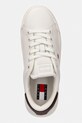 Tommy Jeans TJW SCRIPT CUPSOLE FLATFORM sneakersy damskie skórzane beżowy EN0EN02961