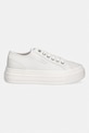 Tommy Jeans TJW FLATFORM SNEAKER LTR tenisówki damskie skórzane EN0EN02964 biały SS26