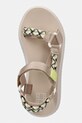 Tommy Jeans sandali s platformo ženski TJW EVA ROPE SANDAL bež EN0EN02970