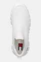 Tommy Jeans TJW CHUNKY KNIT SNEAKER sneakersy damskie biały EN0EN03014