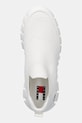 Tommy Jeans TJW CHUNKY KNIT SNEAKER sneakersy damskie biały EN0EN03014