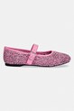 Tommy Jeans baleriny TJW KNITTED BALLERINA EN0EN03030 różowy SS26
