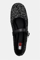 Tommy Jeans baleriny TJW KNITTED BALLERINA czarny EN0EN03030