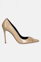 Шкіряні туфлі Elisabetta Franchi SA14B61E2.470 бежевий SS26