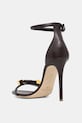 Δερμάτινα σανδάλια Elisabetta Franchi SA56L61E2.110 μαύρο