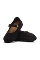 Semišové baleríny Birkenstock Mantova čierna 1030423