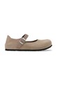 Birkenstock baleriny zamszowe Mantova beżowy 1030432