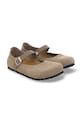 Obuwie Birkenstock baleriny zamszowe Mantova 1030432 beżowy