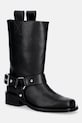 GANNI botki nieocieplane czarny B1010102