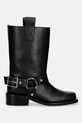GANNI botki B1010102 czarny SS26