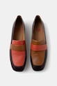 Camper mokasyny skórzane TWS płaski bordowy K200991.010