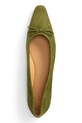Polo Ralph Lauren baleriny zamszowe Pnt Ballet Flat zielony 818P05446001.300