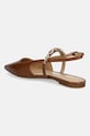 Παπούτσια Δερμάτινες μπαλαρίνες MICHAEL Michael Kors Dina Flex Sling Flat 40R6DIFP2L.230 καφέ