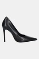 Δερμάτινες γόβες MICHAEL Michael Kors Elyse High Pump 40R6EYHP1L.001 μαύρο SS26