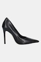Δερμάτινες γόβες MICHAEL Michael Kors Elyse High Pump 40R6EYHP1L.001 μαύρο SS26