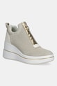 Αθλητικά MICHAEL Michael Kors Emmy Wedge Zip Slip On απομίμηση λείου δέρματος μπεζ 43R6EMFP4D.740