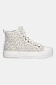 Πάνινα παπούτσια MICHAEL Michael Kors Evy High Top 43F5EYFE5B.150 μπεζ SS26