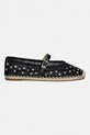 Espadrilky MICHAEL Michael Kors Lynn Ballet Espadrille 40R6LYFP2D.001 čierna SS26
