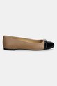 Μπαλαρίνες MICHAEL Michael Kors Mandy Flat 40F5MAFP1A.297 μπεζ SS26