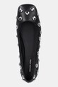 Kožne balerinke MICHAEL Michael Kors Matilda Flex Flat crna 40R6MTFP2L.001