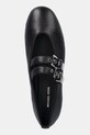 Kožne balerinke MICHAEL Michael Kors Rowen Flex Ballet crna 40R6RWFP1L.001