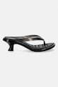 Σαγιονάρες Melissa MELISSA THONG KITTEN HEEL AD M.38068.BU430 μαύρο SS26